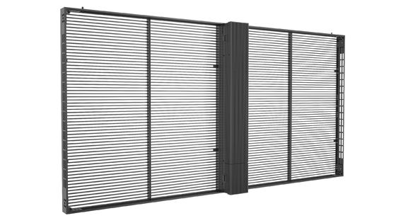 Transparente LED Fenster-Anzeige P16 LED Mesh Screen Outdoor SMD